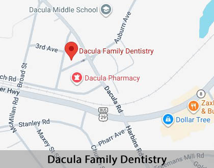 Map image for Wisdom Teeth Extraction in Dacula, GA